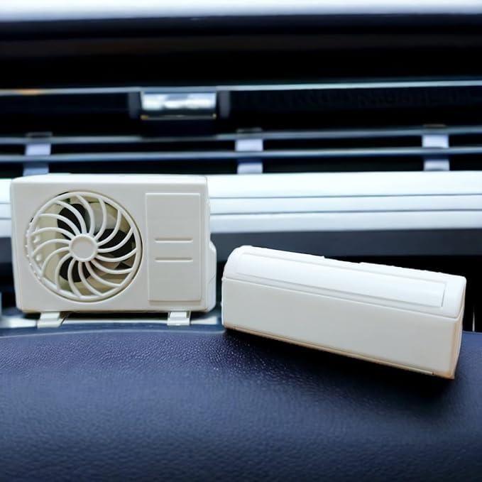 AMU Miniature AC design Solar-Powered Car Air freshener Diffuser