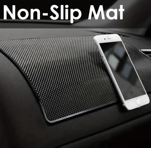 AMU High-Temperature Resistant Silicone Car Dashboard Mat - Non-Slip