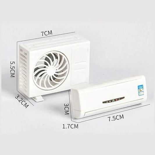 AMU Miniature AC design Solar-Powered Car Air freshener Diffuser