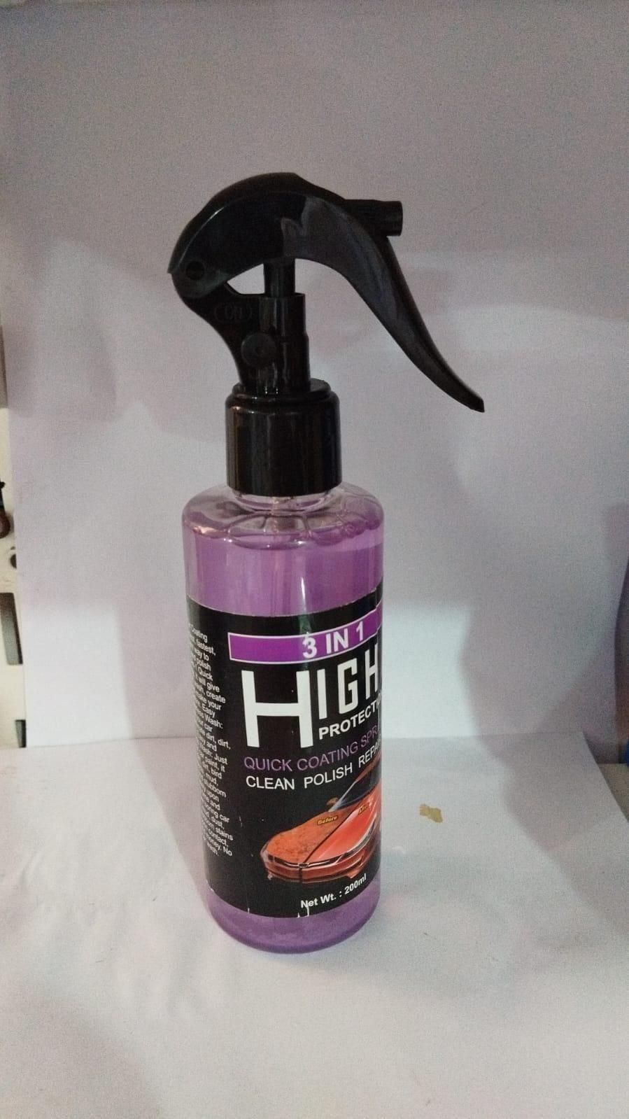 AMU 3 in 1 High Protection Quick Car Ceramic Coating Spray