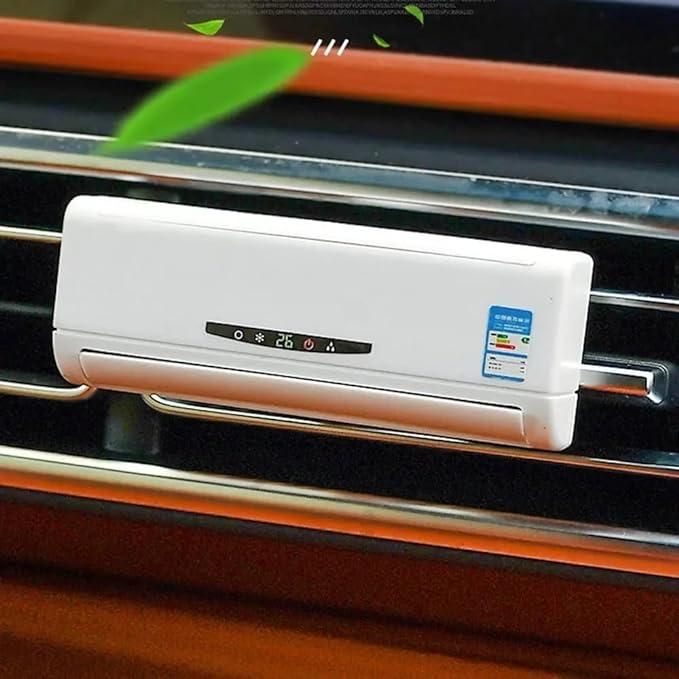AMU Miniature AC design Solar-Powered Car Air freshener Diffuser