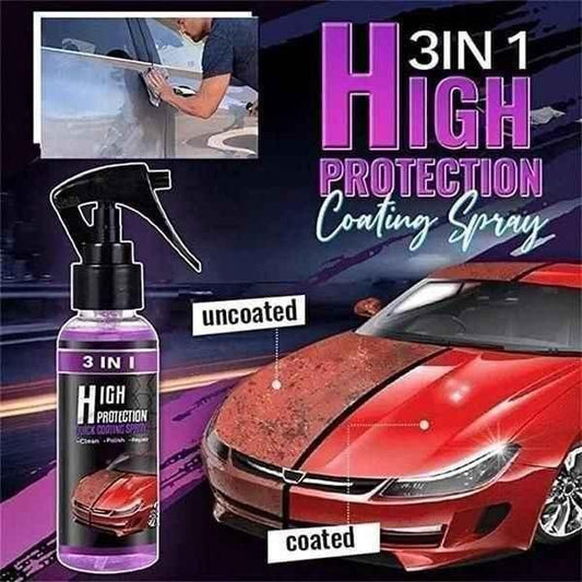 AMU 3 in 1 High Protection Quick Car Ceramic Coating Spray