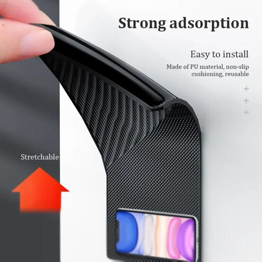 AMU High-Temperature Resistant Silicone Car Dashboard Mat - Non-Slip