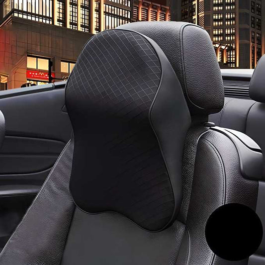 AMU Car Seat Headrest Neck Rest Pillow Cushion for All Cars- Ergonomic Pillow Memory Foam Neck Support for Neck/Back Pain Relief Neck Rest Support Cushion