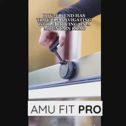 AMU Vacuum Suction Magnetic Car Phone Holder